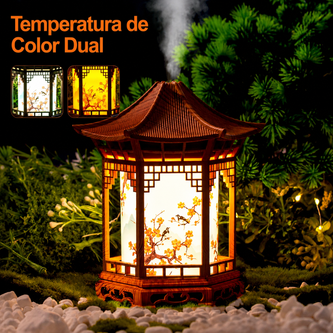 Delurive™ | Humidificador Zen con Luz LED